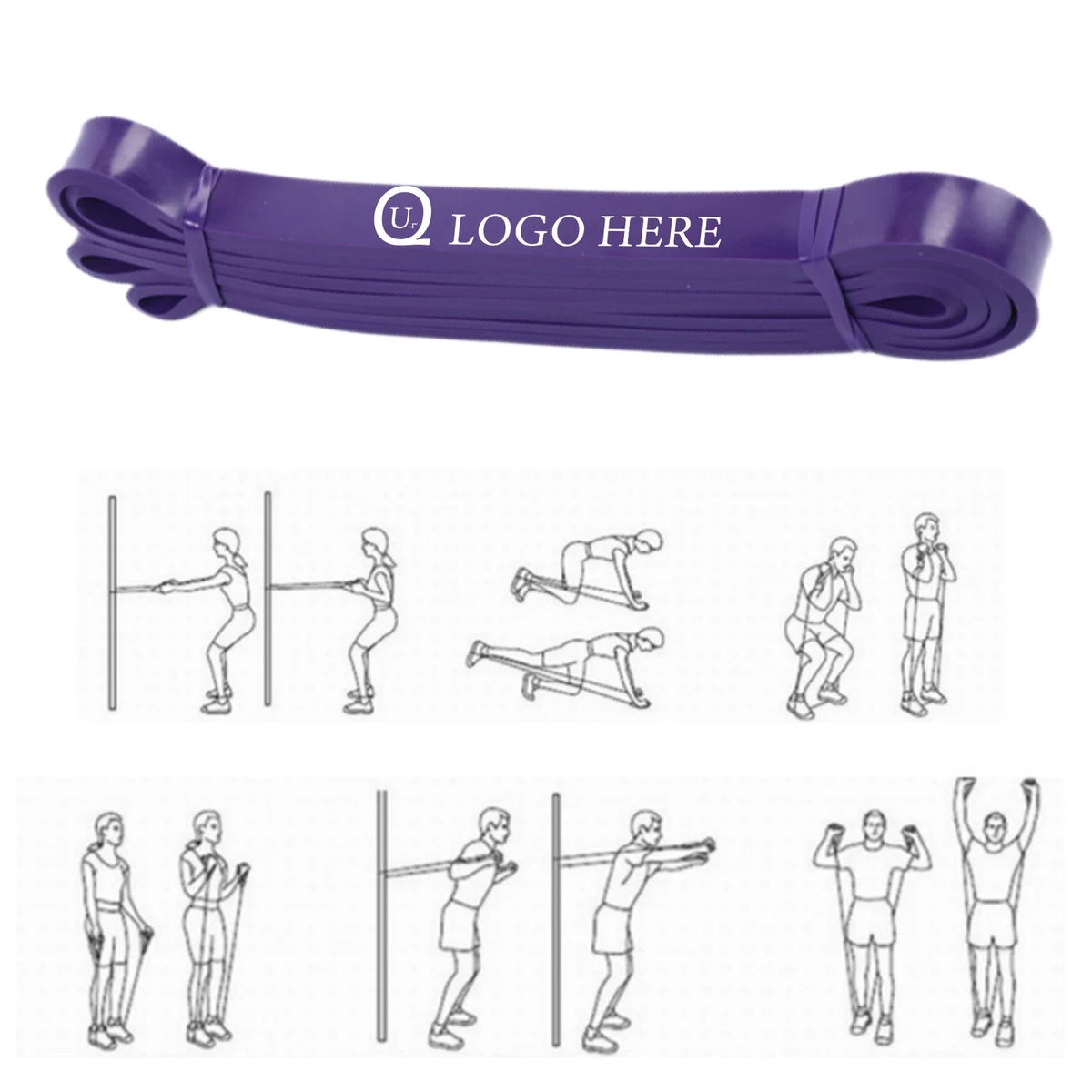 35-85 Lbs Pull-Up Resistance Band 1