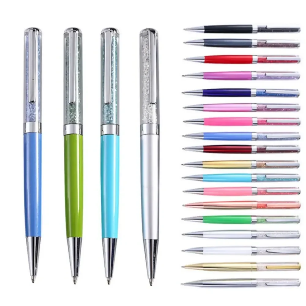 Crystal Metal Ballpoint Pens 1