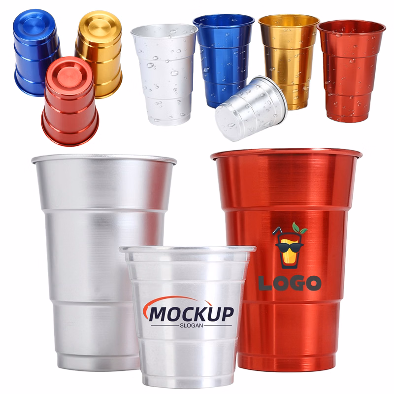 Durable Aluminum Party Metal Cup