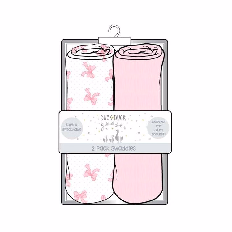 Muslin Swaddles - 2pk