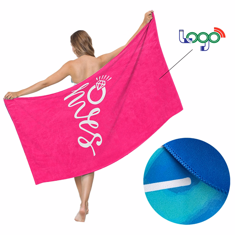 Ultra-Soft 60" x 30" Microfiber Beach Towel