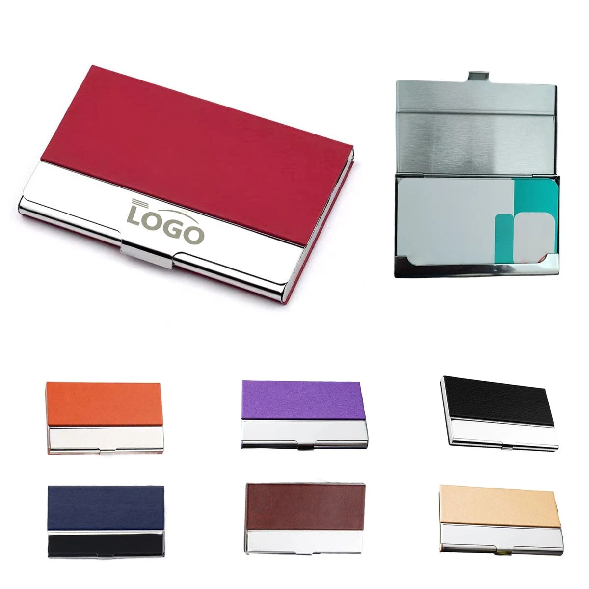 MOQ50 Business Card Holder RFID Safe 1
