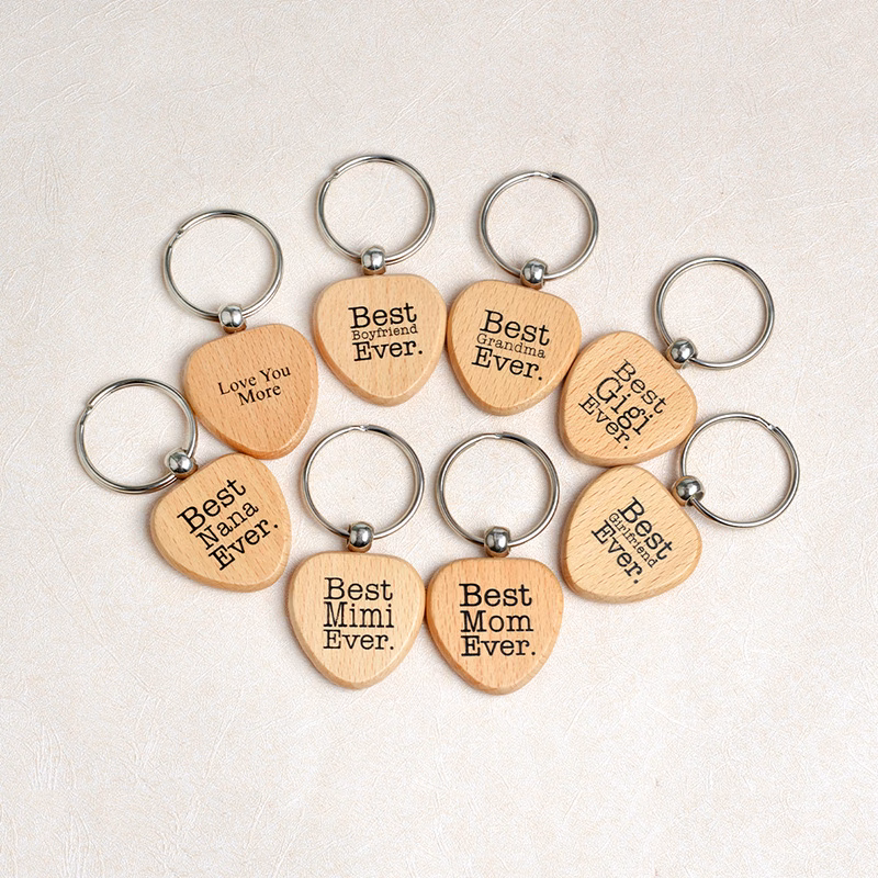 Custom Wooden Key Chain