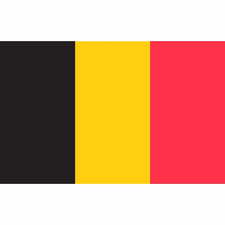 Belgium Flag - 3' x 5' - Nylon