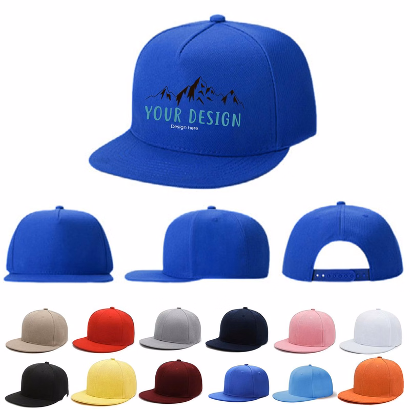 Cotton Hip Hop Flat Brimmed Hats