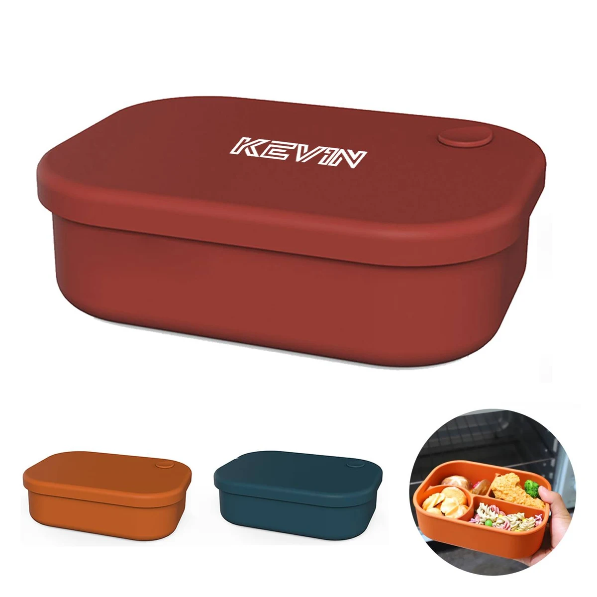 Silicone microwave lunch box 1