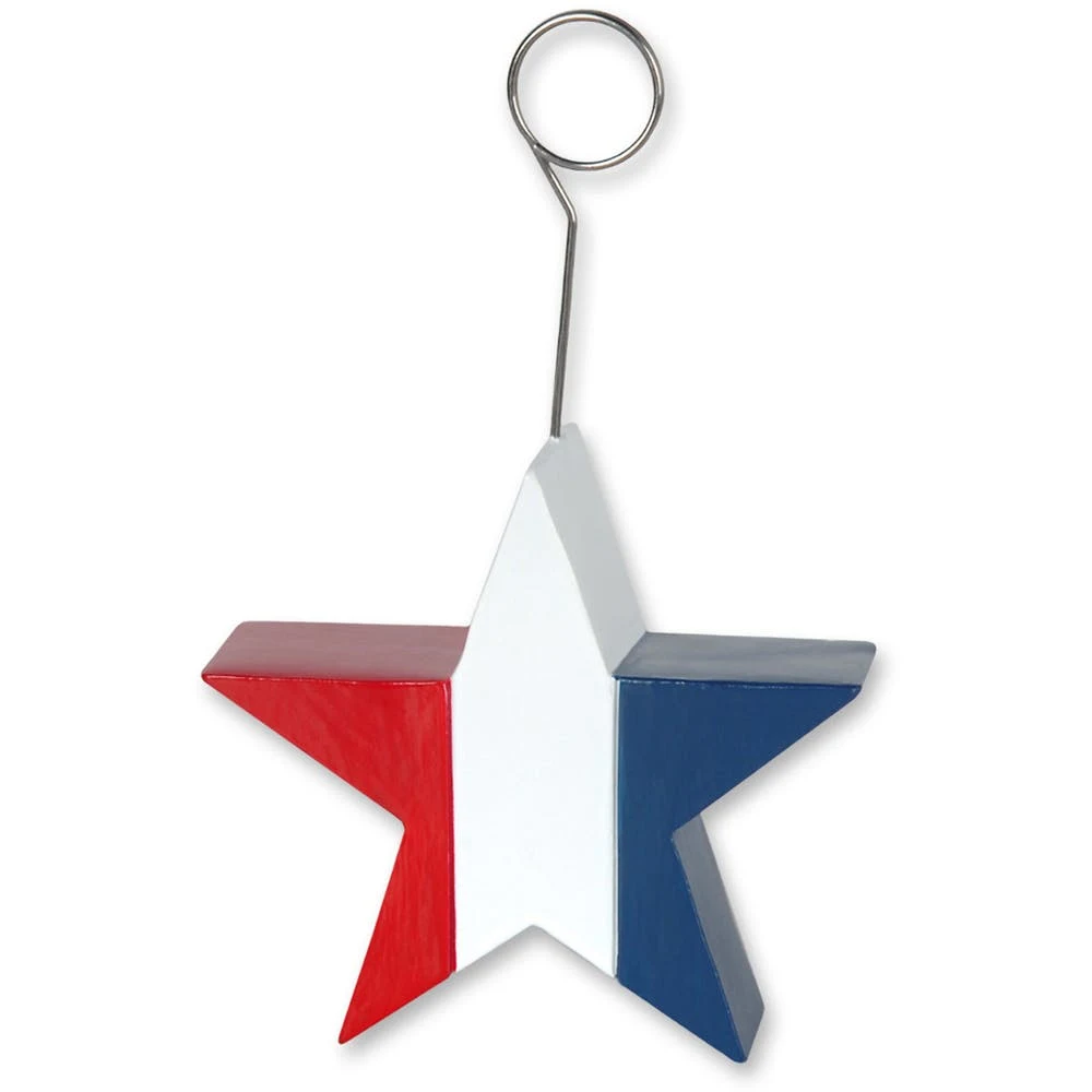 Photo Holders - Patriotic Star 6oz 1