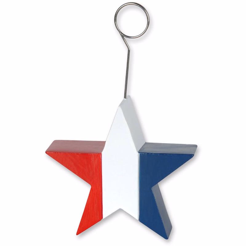 Photo Holders - Patriotic Star 6oz