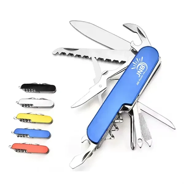 11-in-1 Field Multitool Keychain Pocket Knife 1