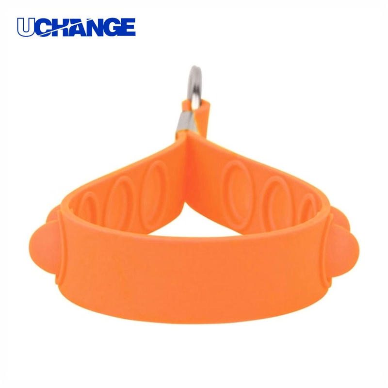 Silicone Key Strap with Split Ring 6" x 0.7"