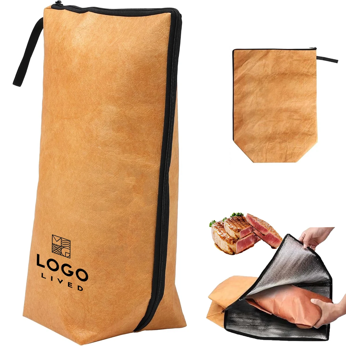 Large Smoking Blanket Reusable Meat Grilling Insulation Cooler Bag 1