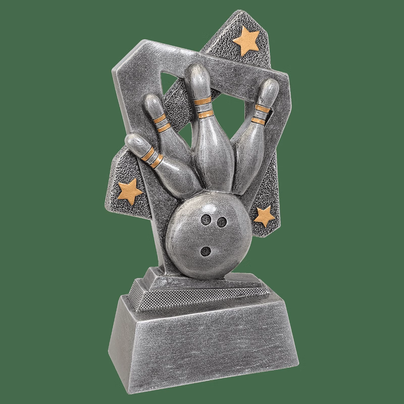 6-1/2" Tall Bowling Triumph Resin