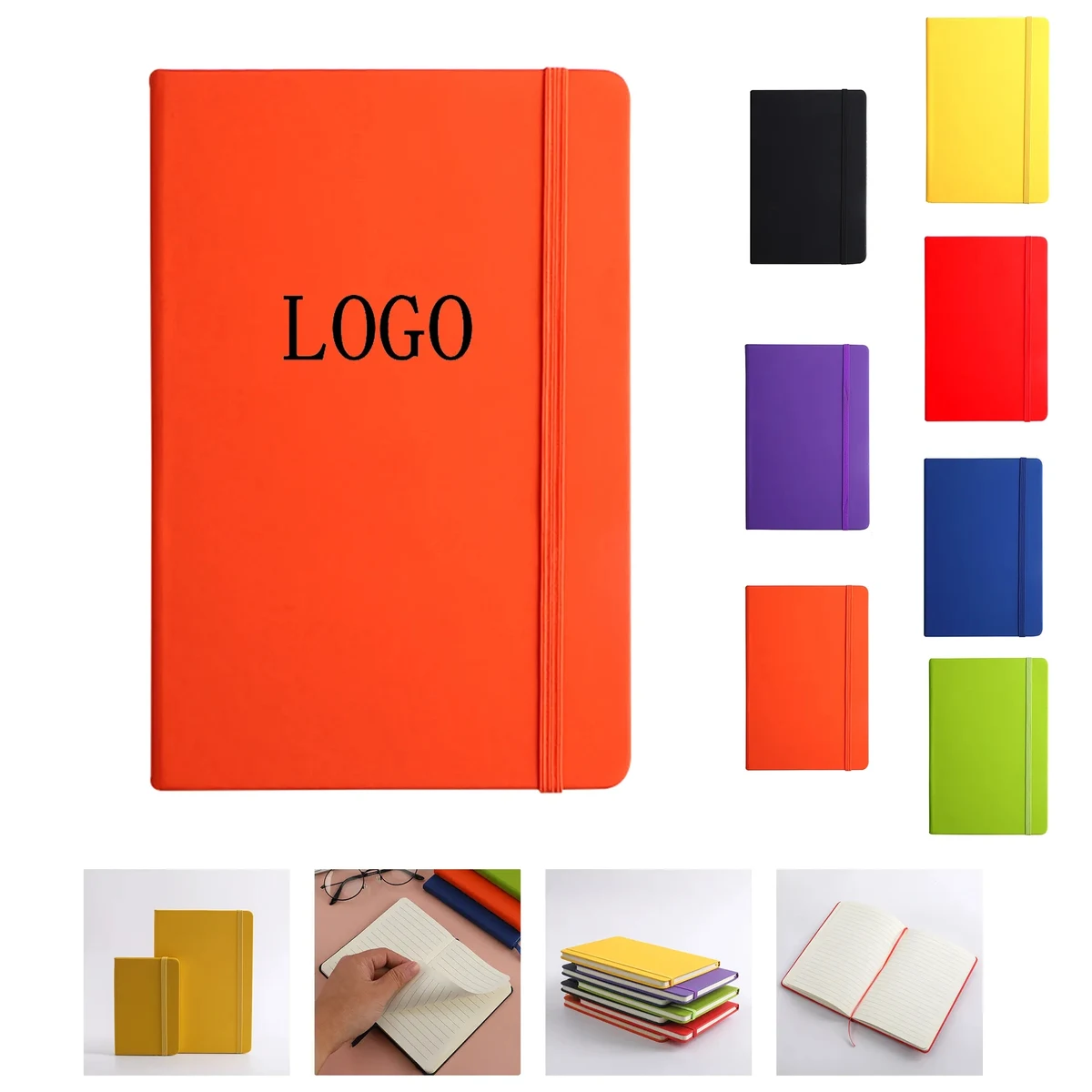 A5 Elastic Band Notebook Diary 1