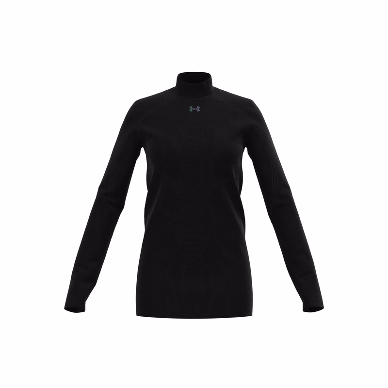 Women's UA RUSH ColdGear Seamless Mock Long Sleeve