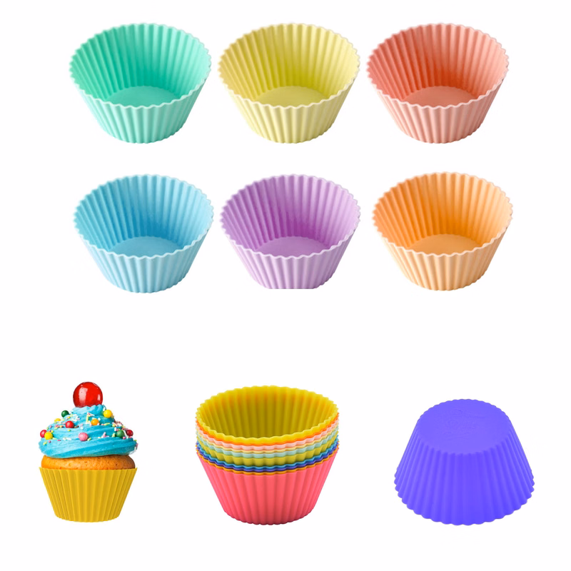 Reusable Silicone Baking Cups