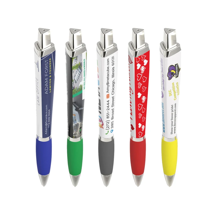 Union Printed - 3 Sided Click Performance Pen 1
