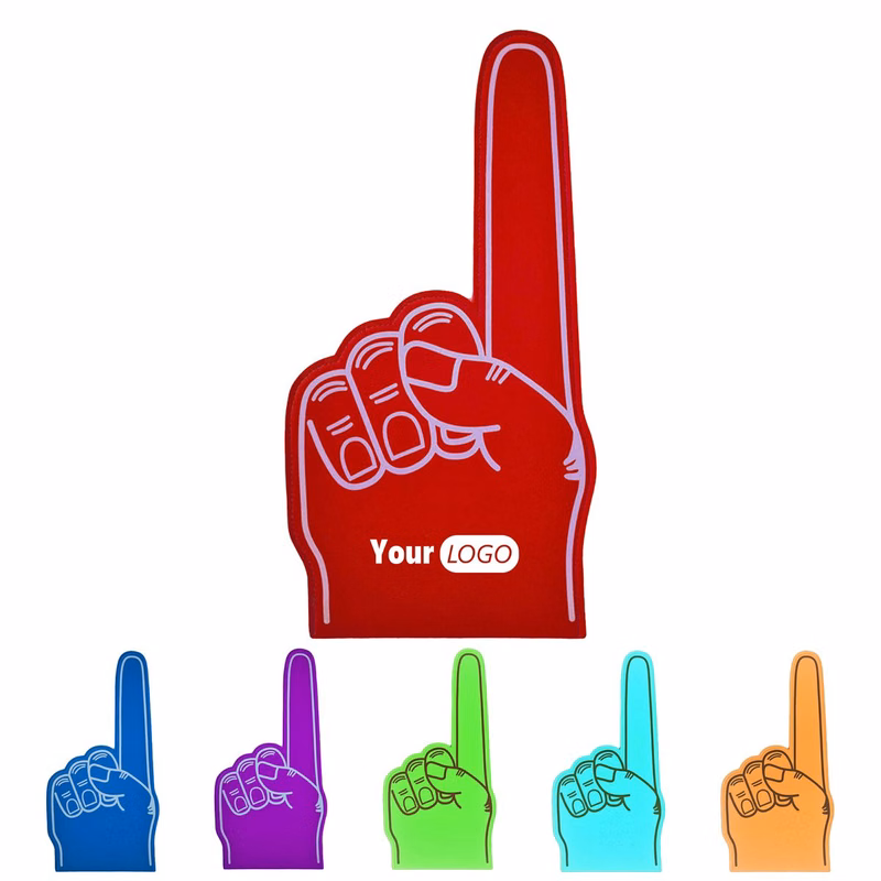 Eva Cheer Loud With Customizable 18-Inch Foam Finger