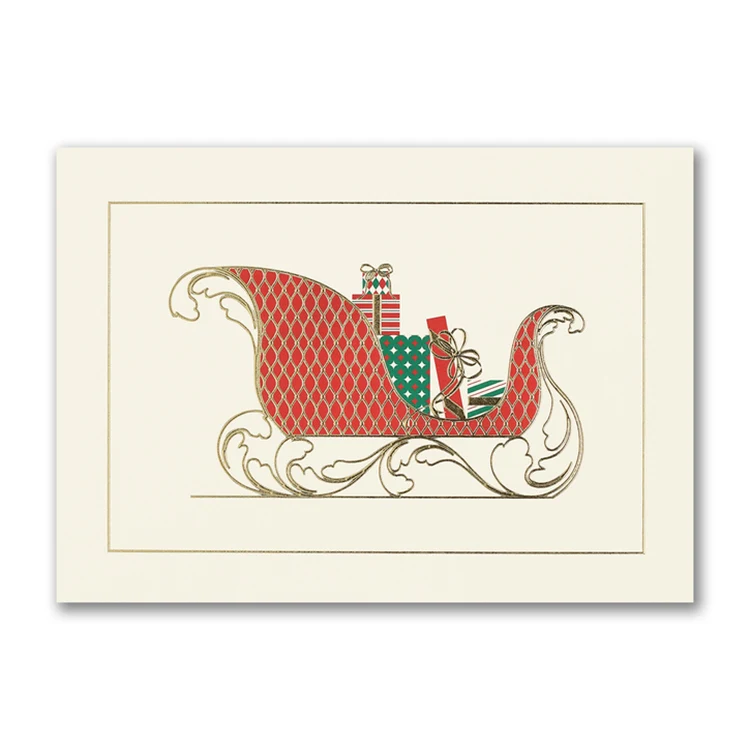 Festive Delivery Holiday Card 1