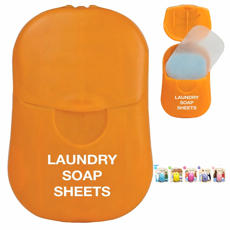 Travel Laundry Soap Sheet