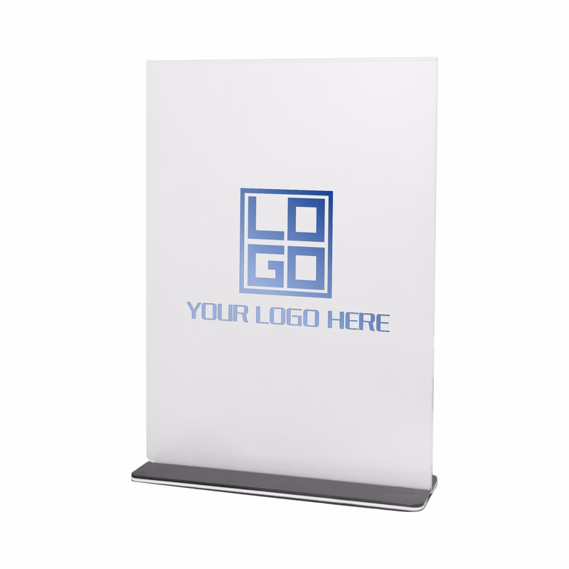 Premium Acrylic Table Tents for Clear Menu Display