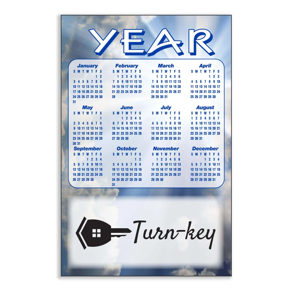 XL Magnetic Calendars 1