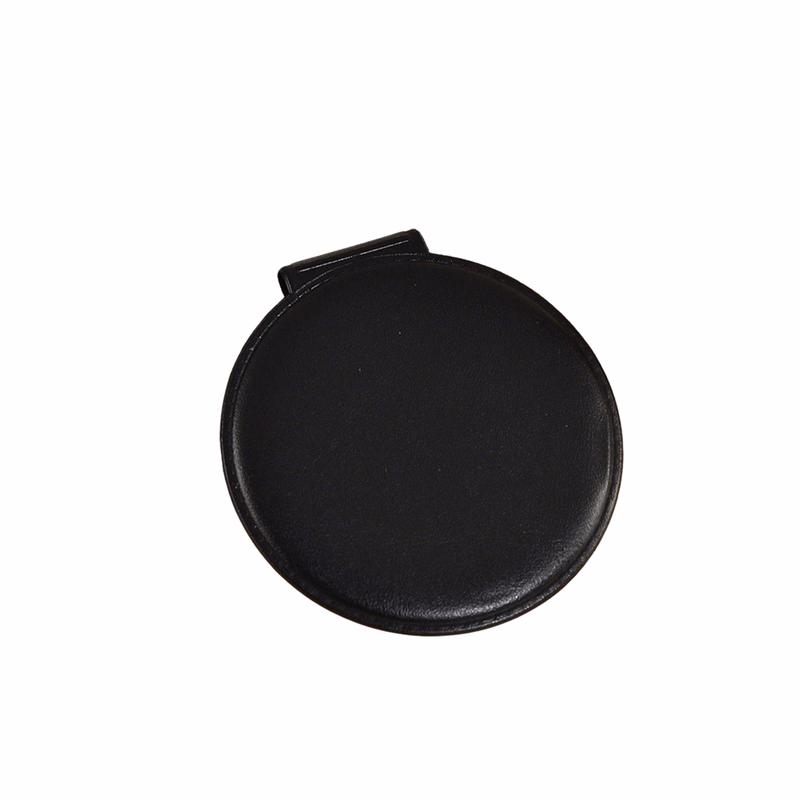 Polyurethane Covered Double Sided Compact With Magnification 3.35" Diameter