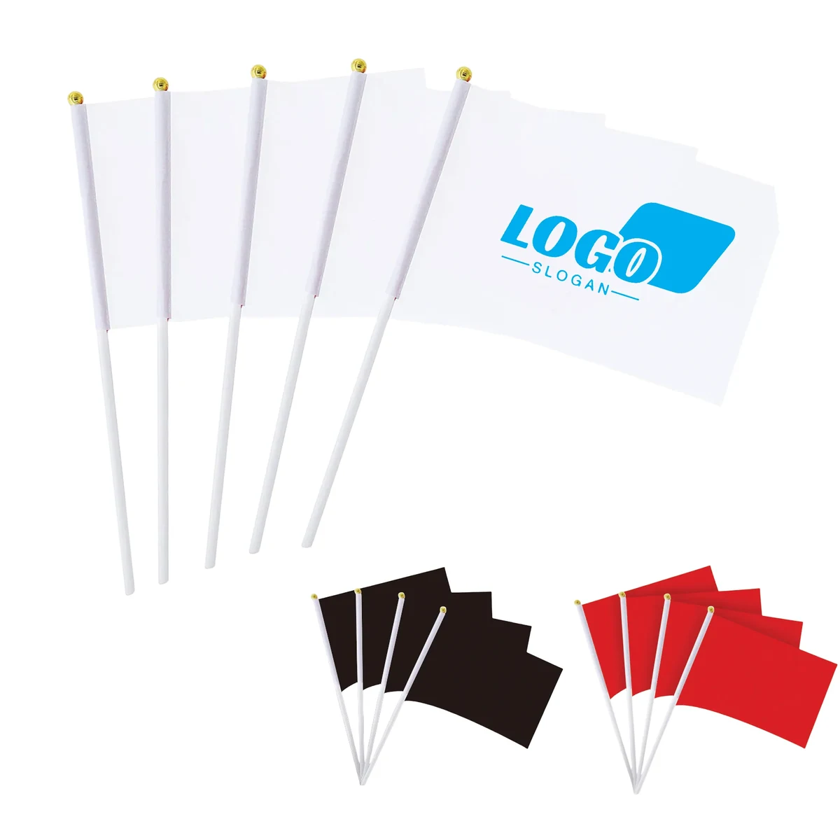 Polyester Hand Waving Flags 1