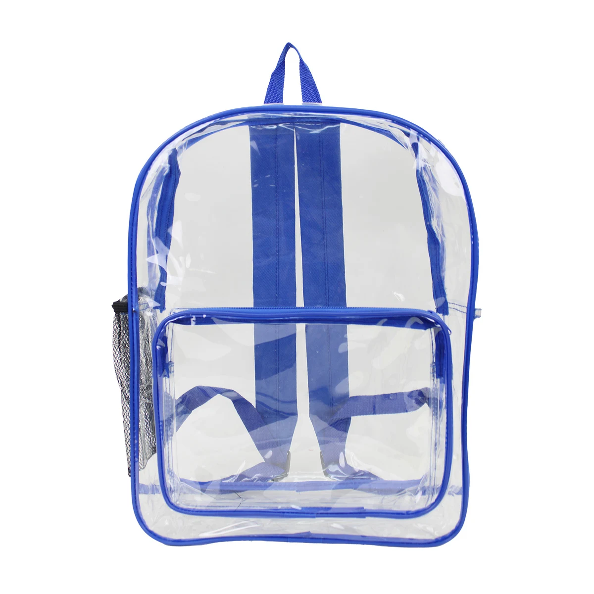 Large 17" Heavy Duty Clear Backpack 1