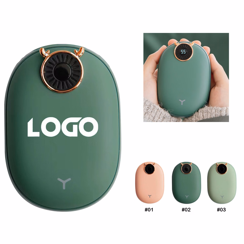Small Portable USB Power Bank & Hand Heat Warmers