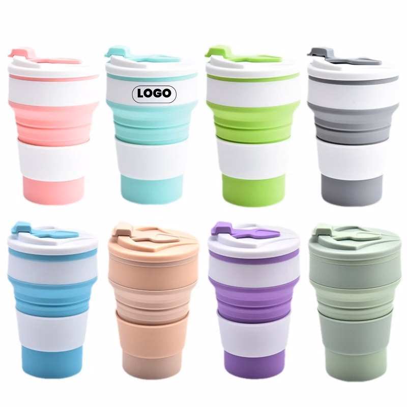 12oz Silicone Collapsible Travel Cup