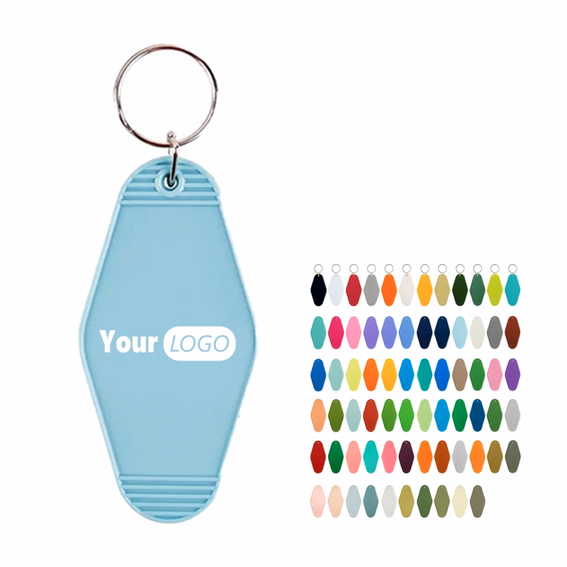 Retro Style Motel Key Tag