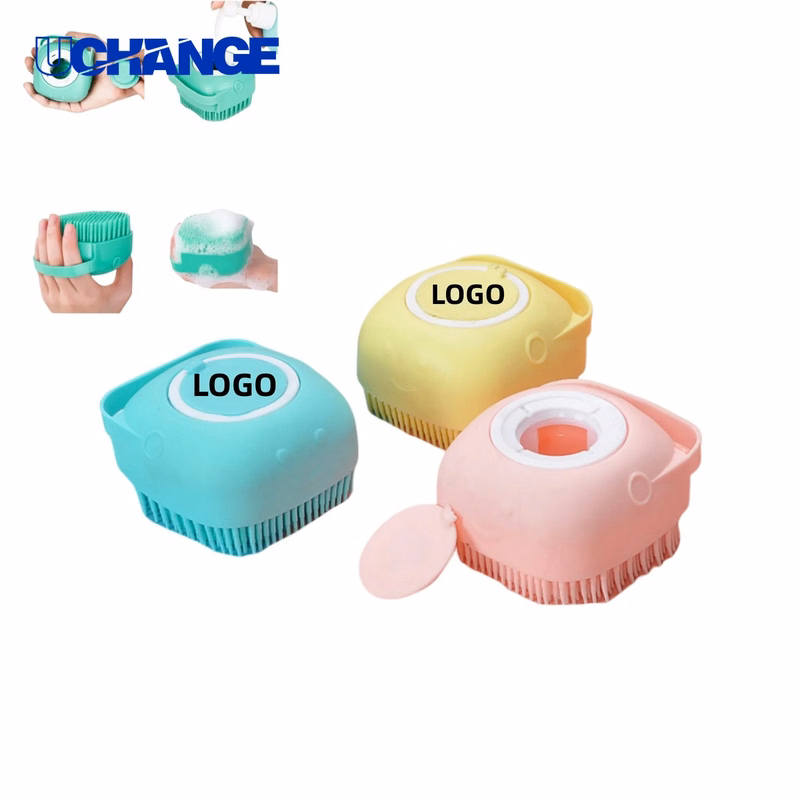 Pet Bath Massage Cleaning Brush Tool