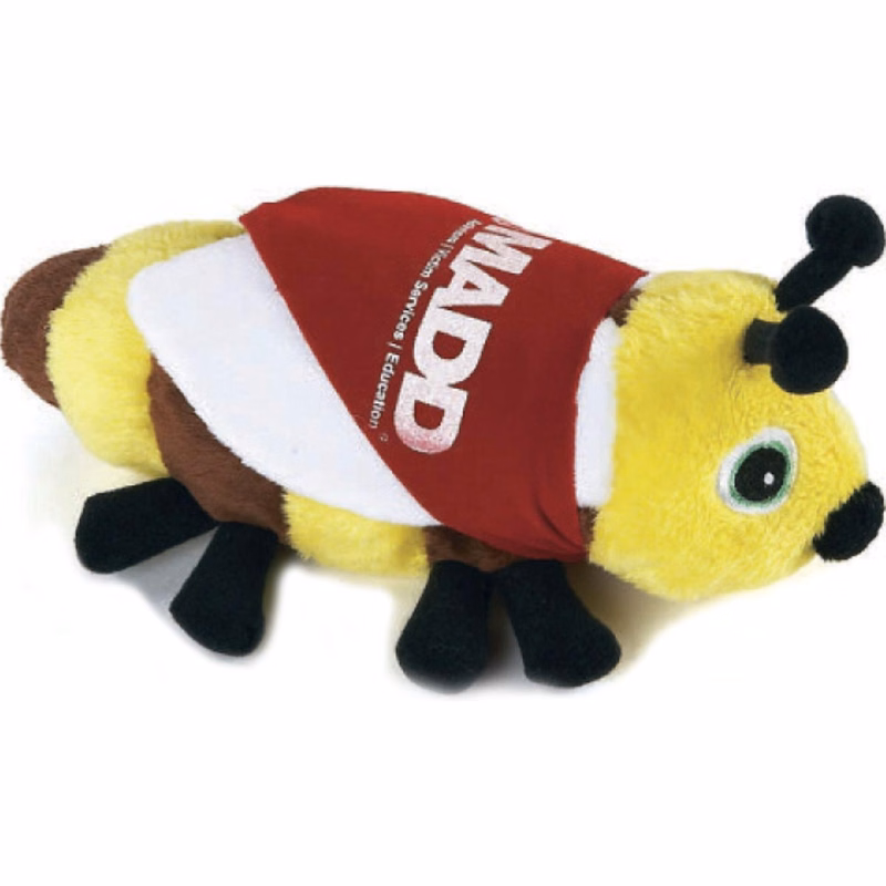 8" Fun Beanie And Plush Creatures - Bumble Bee