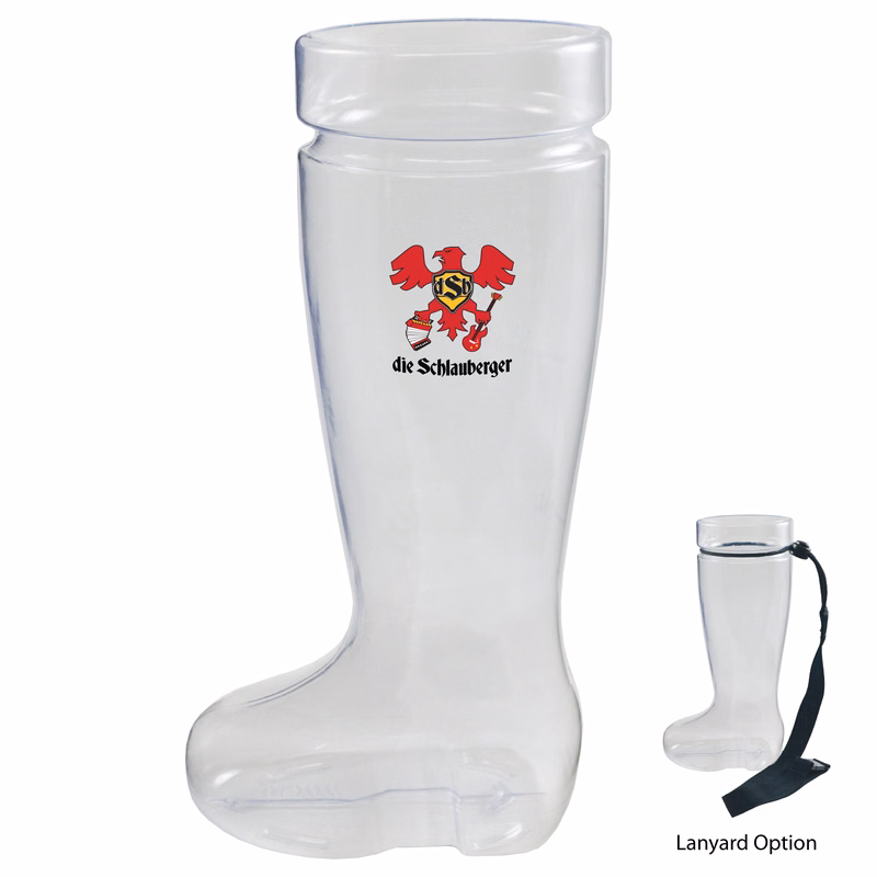 1 Liter Break Resistant PVC German Beer Boot