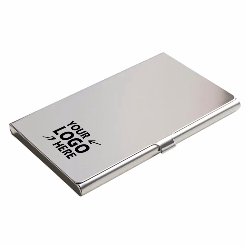 Stainless Steel Business Card Holder Slim Metal Case