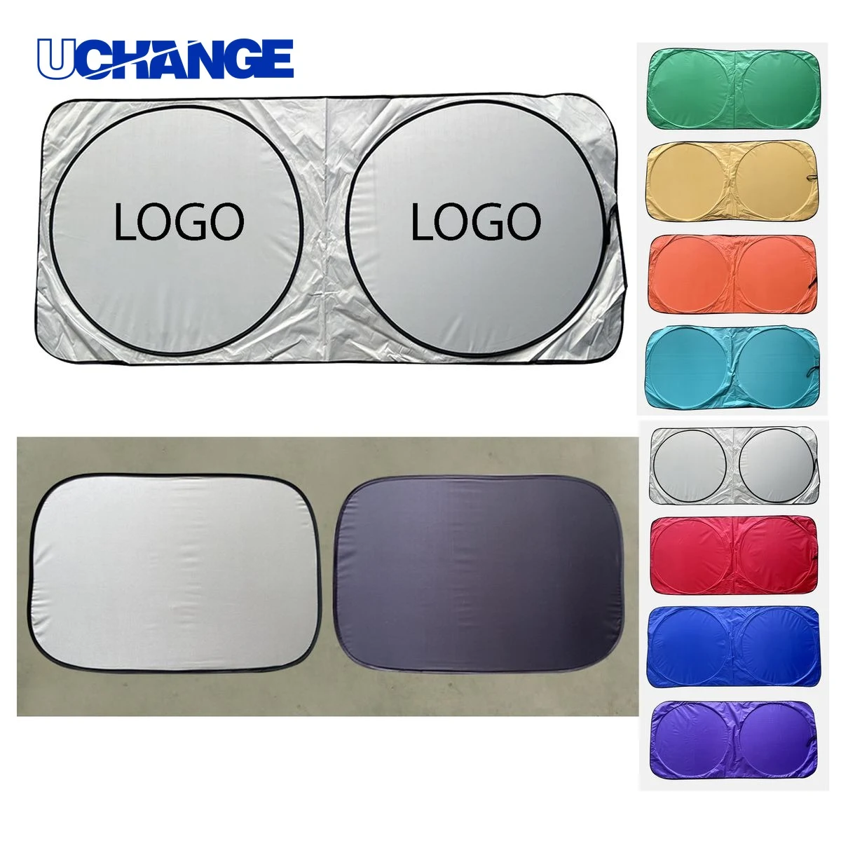 Universal Car Windshield Sun Shade 1