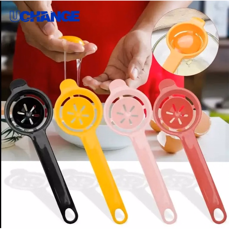 Extended Handle Egg White Separator for Baking & Cooking