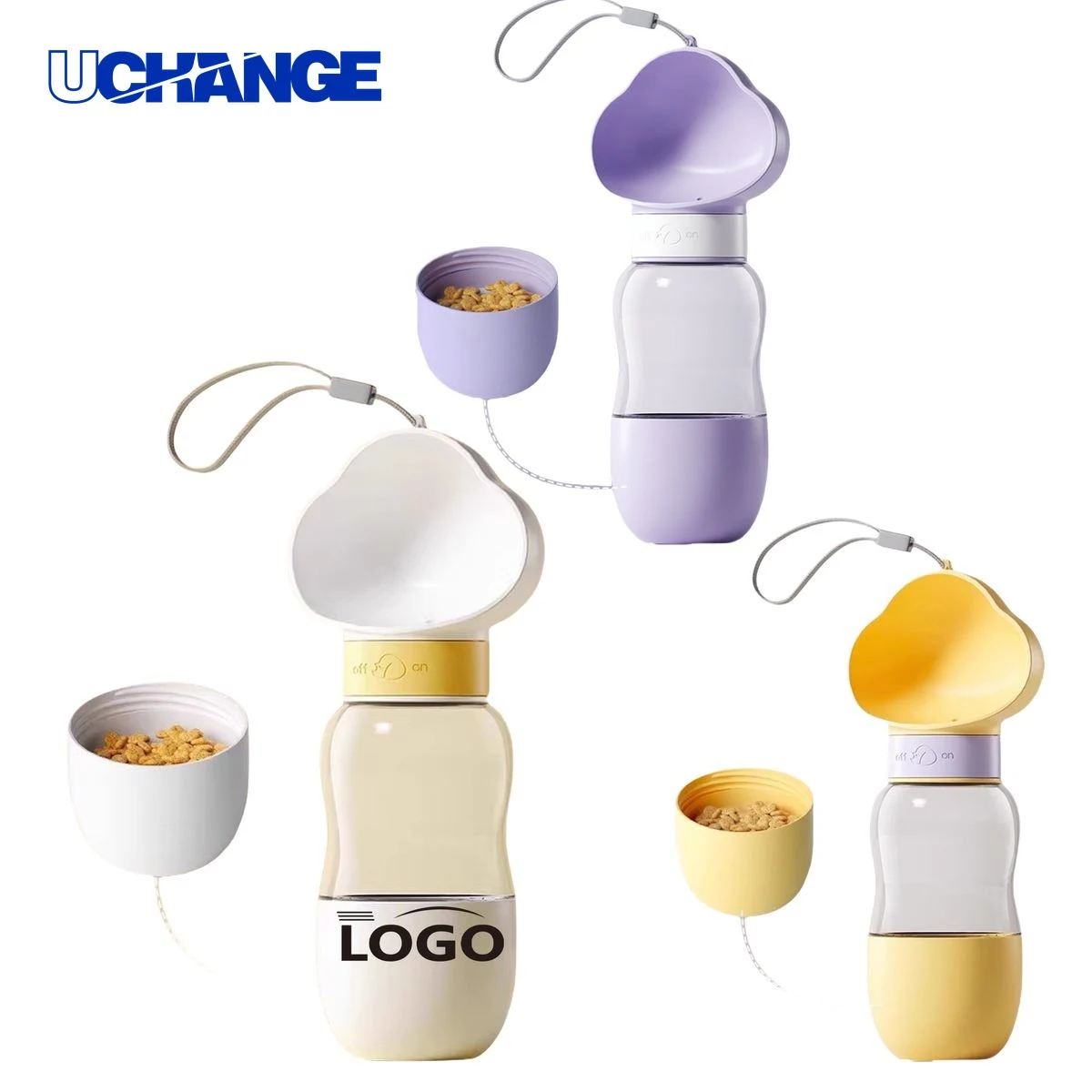 Plastic Puppy Bottle Set with 16oz and 7oz Bottles 1