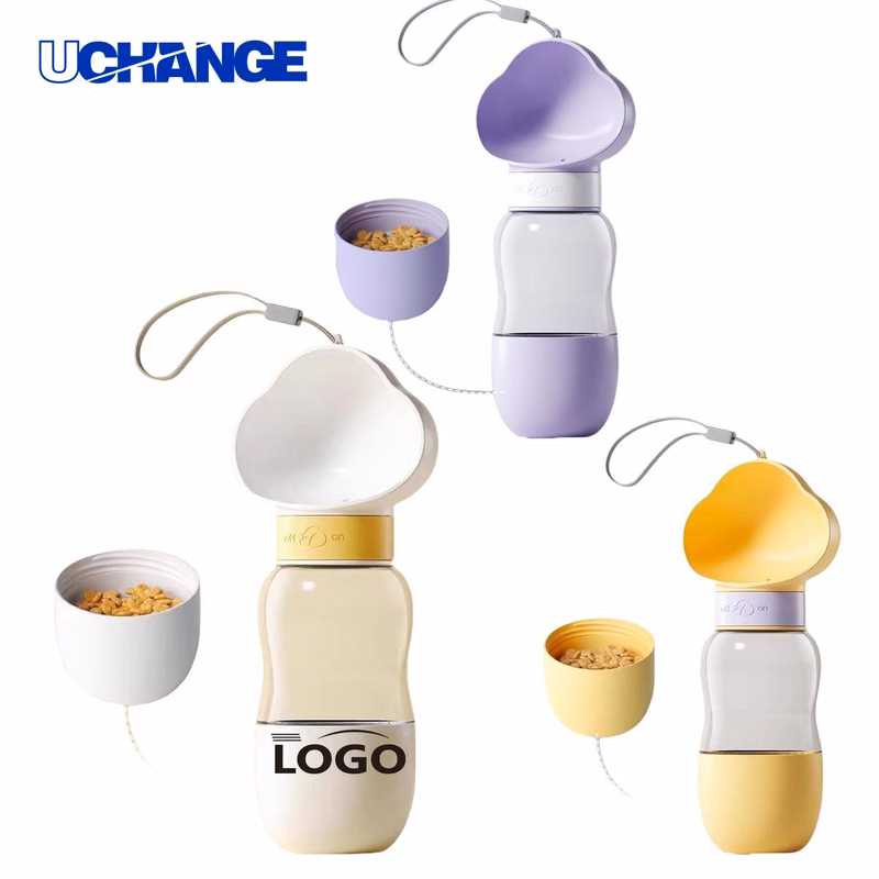 Plastic Puppy Bottle Set with 16oz and 7oz Bottles