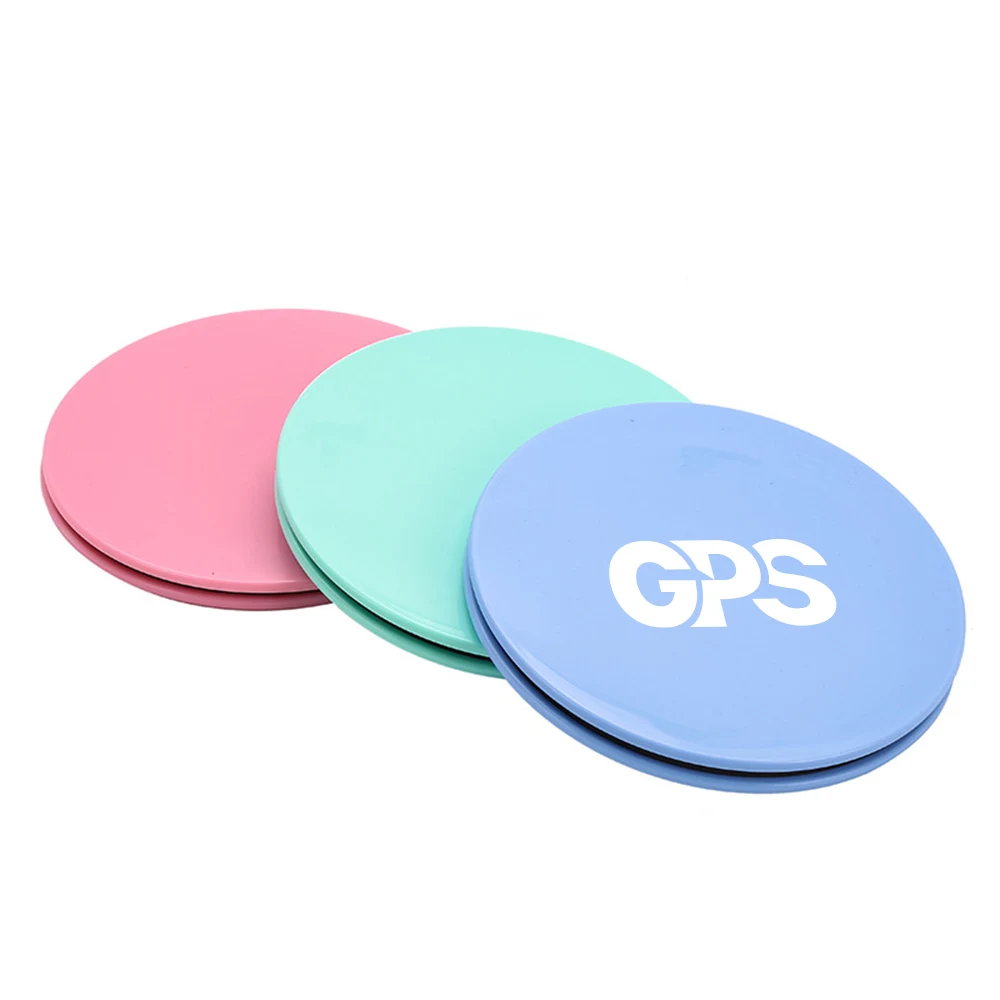 2 Pack Dual Sided Exercise Gliding Discs 1