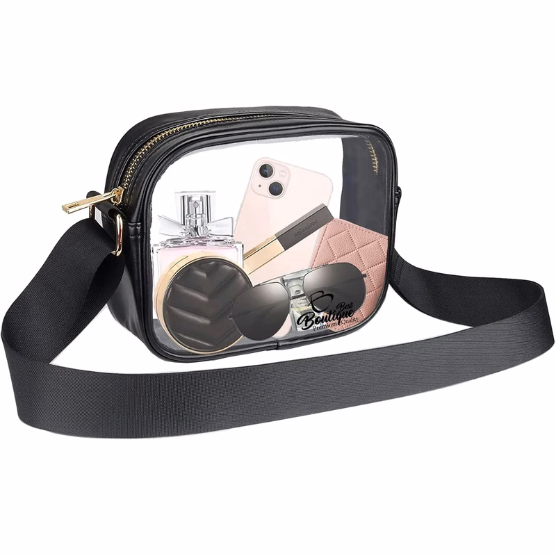 Custom Concerts Sports Events Festivals Clear Crossbody Bag
