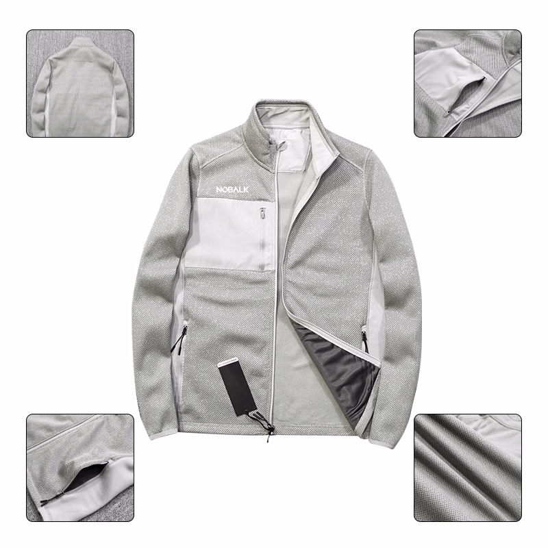 Men's Full-Zip Jacket For Outdoor Activities, Golf