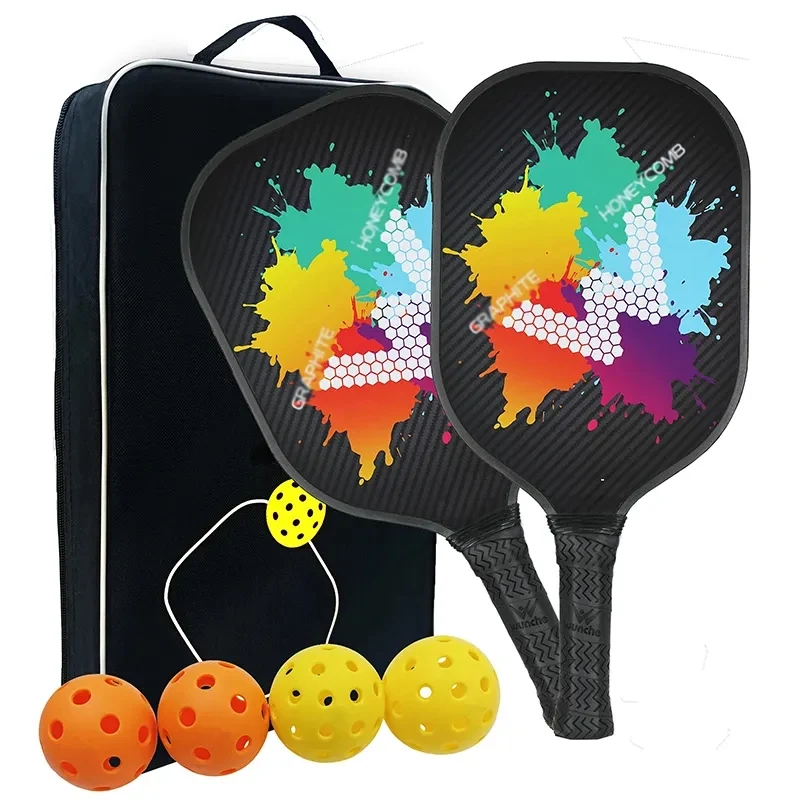 Carbon fiber Pickleball racket set 1
