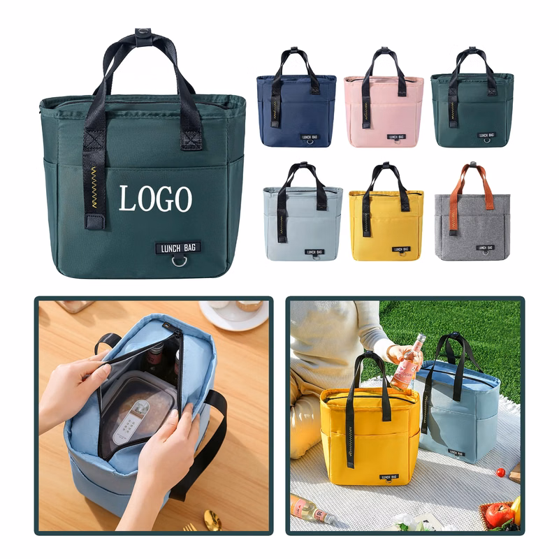 Portable Oxford Cloth Insulation Lunch Bag