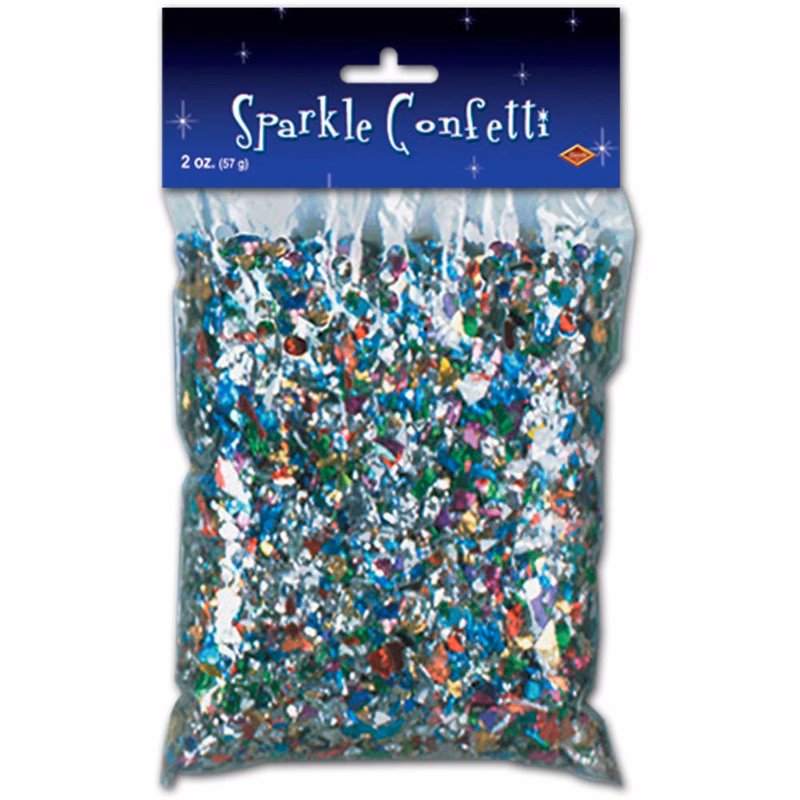 Sparkle Confetti Packs - Assorted 2 oz