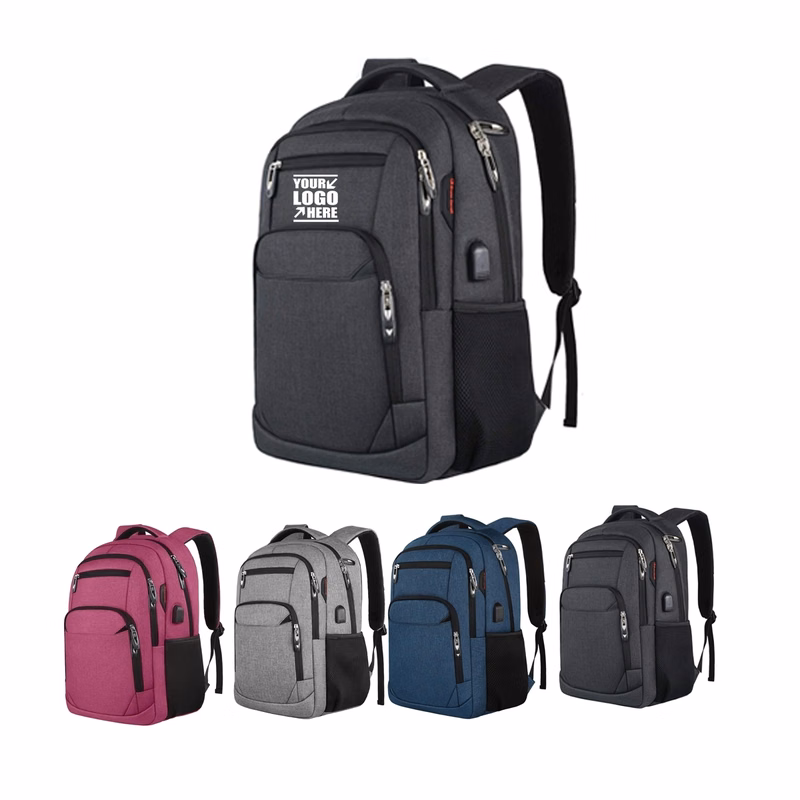 Business Travel Laptops Backpack With Usb Charging Port
