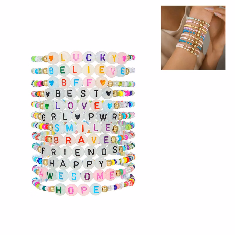 Lightweight Beaded Bracelets for Music Festivals