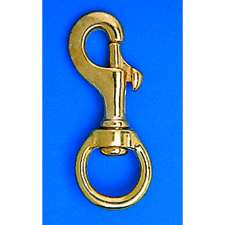 Solid Brass Swivel Snap