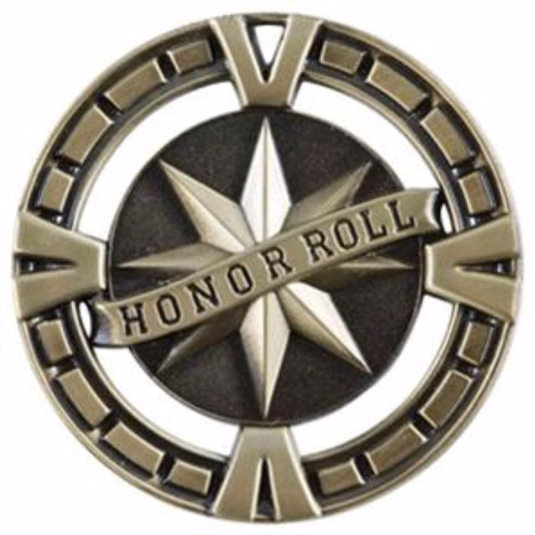 2-1/2" Honor Roll BG Medal