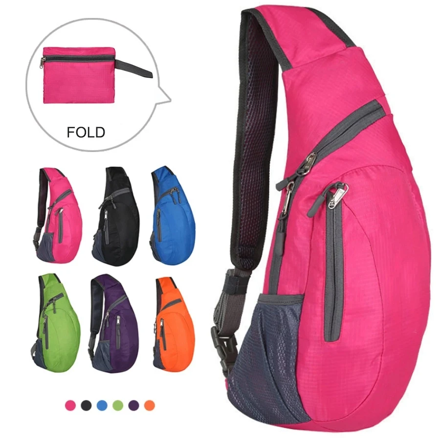 Chest Crossbody Daypack Foldable Sling Bags 1